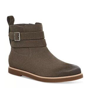 UGG‎ Womens 6 Josefene Bootie Dark Slate Green Suede Distressed Ankle Boots